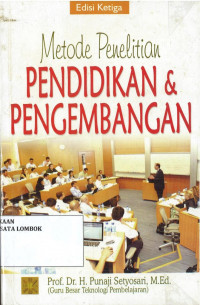 Metode Penelitian Pendidikan & Pengembangan