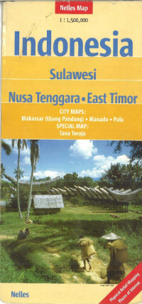 Nelles Map Sulawesi, Nusa Tenggara, East Timor